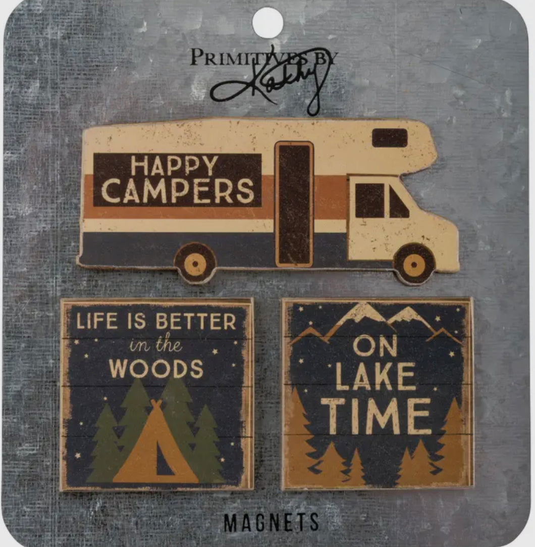 Happy Camper Magnets