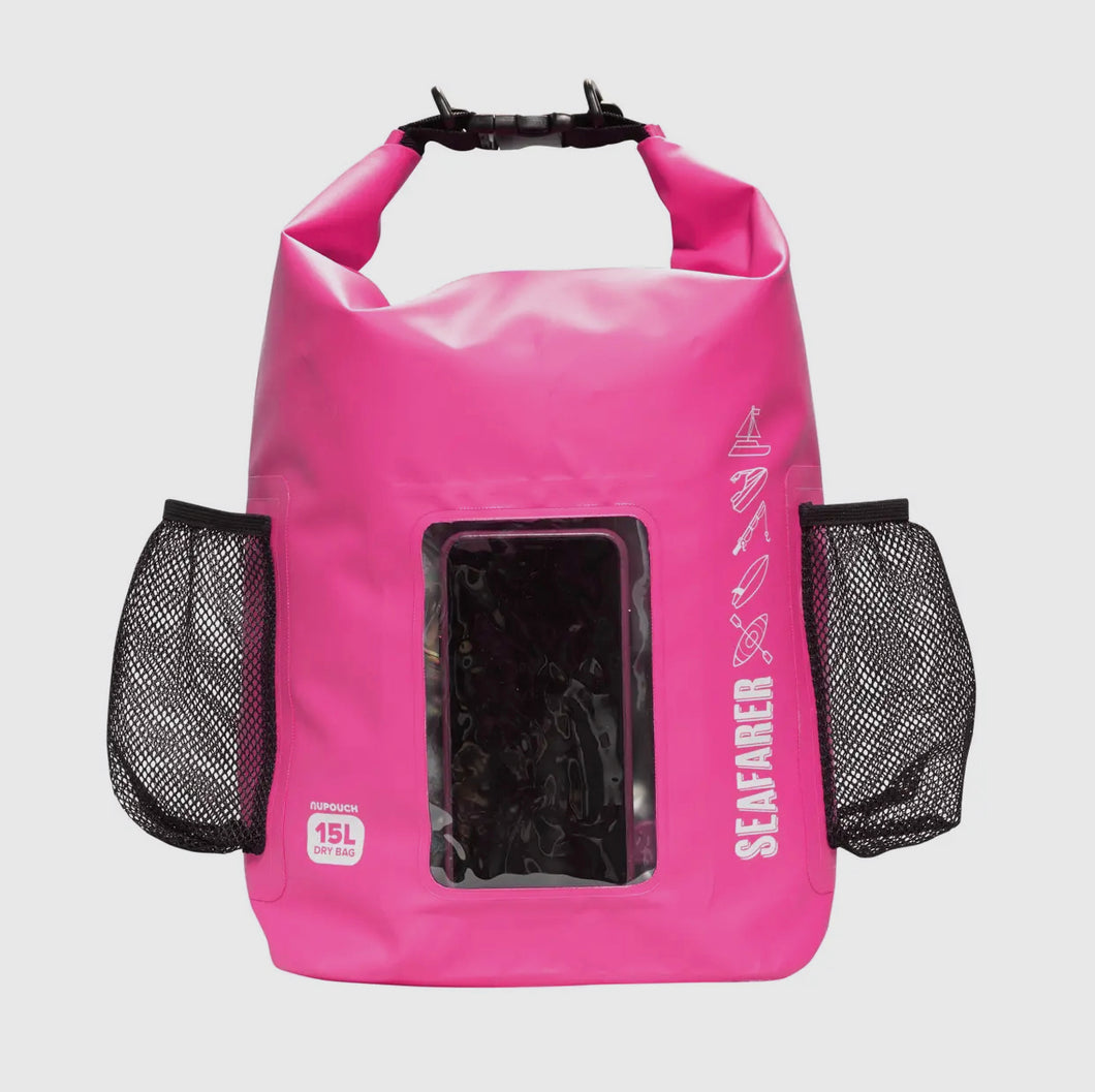 15L Dry Bag Backpack with Phone Window