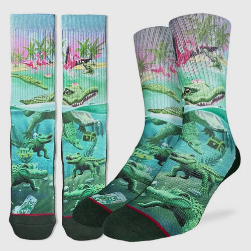 Men’s Happy Alligator Socks