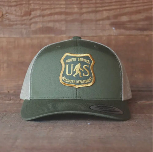 US Forest Service Sasquatch Department Hat