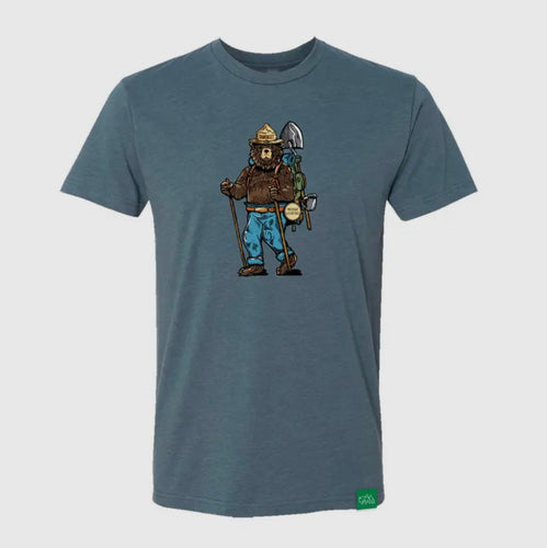Smokey Bear Goes Hiking T-shirt