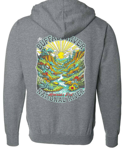 Funky Buffalo River Hoodie