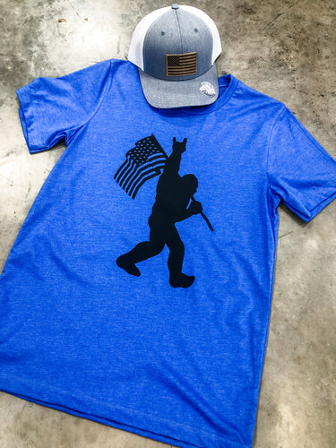 Patriotic Sasquatch T-shirt