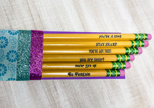 Motivational Ticonderoga Pencils