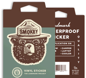 Smokey Bear Vinyl Sticker