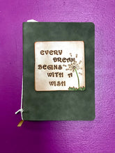Load image into Gallery viewer, Hand Stamped Leather Journal