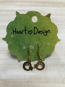 Heart Design Earrings