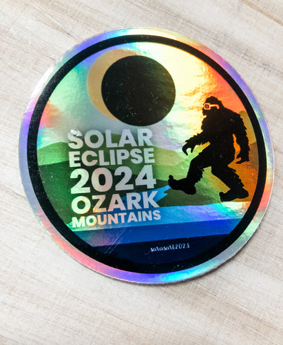 Solar Eclipse 2024 Sticker