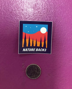 Nature Backs Stickers