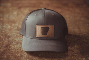 Leather Patch Men’s Hats