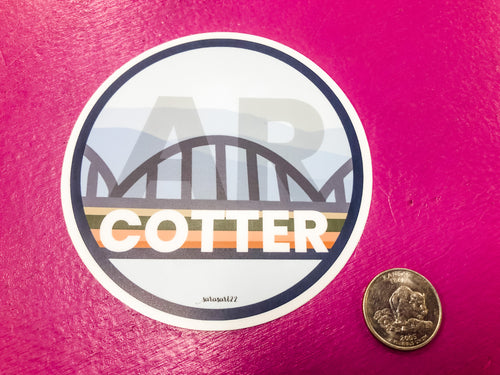 Cotter AR Sticker