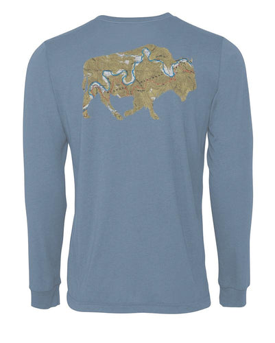 Topo Buffalo Unisex Long Sleeve T-shirt