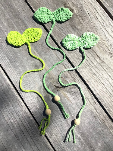 Handmade Sprout Bookmark
