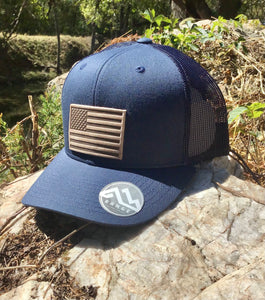 Leather Patch Men’s Hats