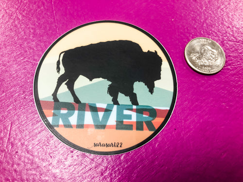 Buffalo River Sticker