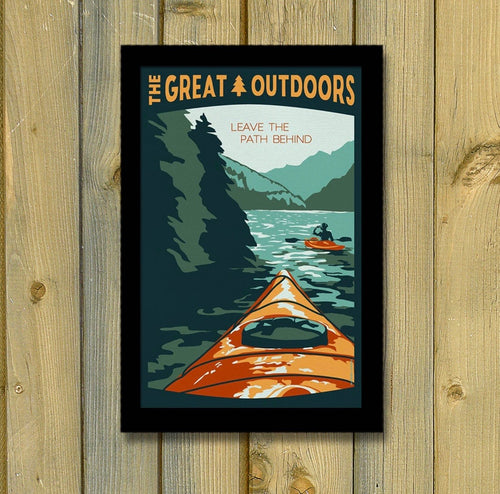 Leave the Path Behind Print