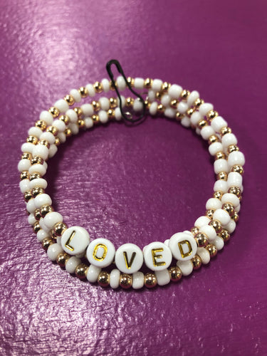 Stackable Wrap Bracelet - LOVED
