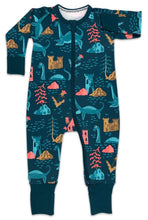 Load image into Gallery viewer, Sand Castles and Sea Creatures Baby Pajamas