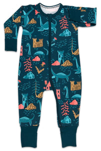 Sand Castles and Sea Creatures Baby Pajamas
