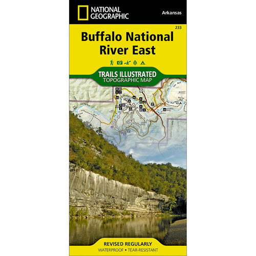Buffalo National River East Map