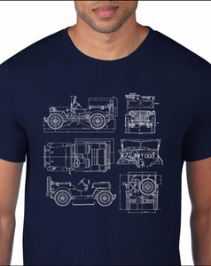 WWll Jeep T-Shirt