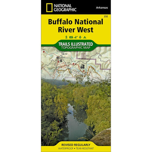 Buffalo National River West Map
